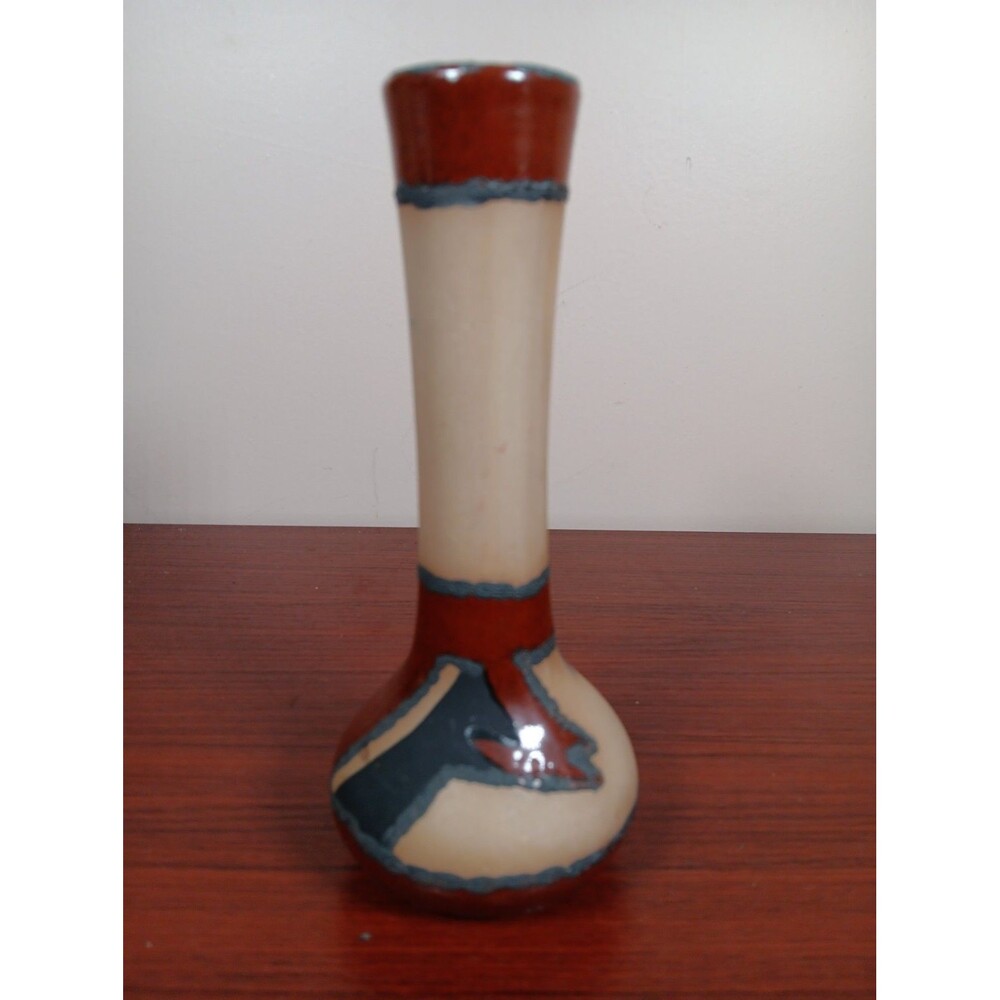Windi Arizona Native American Bud Vase Handmade Signed Pottery